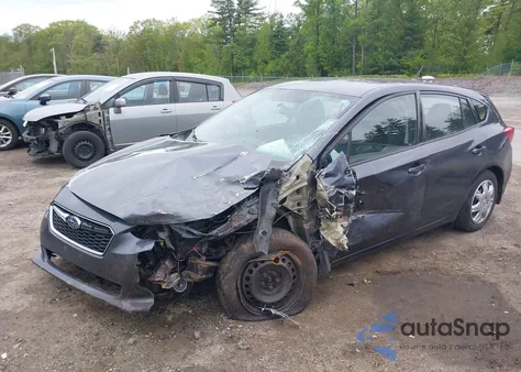 2017 Subaru Impreza 2.0I from USA, damaged, VIN 4S3GTAA65H3724100